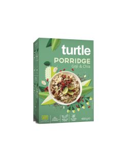 Turtle - Organic Gluten Free Porridge BIO Goji & Chia - 6 x 400g