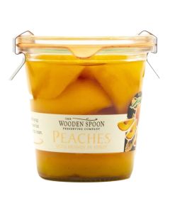 The Wooden Spoon - Peaches & Brandy in Syrup - 6 x 275g