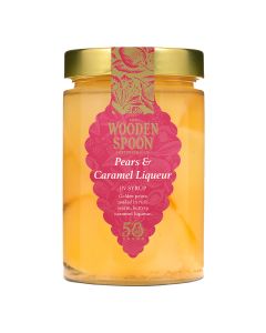 The Wooden Spoon - Pear Halves with Caramel Liqueur - 6 x 420g