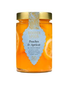 The Wooden Spoon - Peaches & Apricots with Lemon & Agave - 6 x 420g