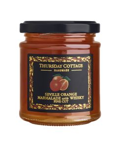Thursday Cottage - Deluxe Fine Cut Marmalade with Whisky - 6 x 210g