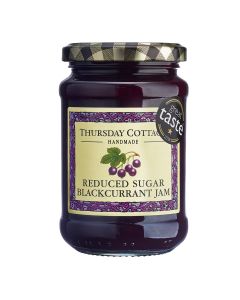 Thursday Cottage - Reduced Sugar Blackcurrant Jam - 6 x 315g