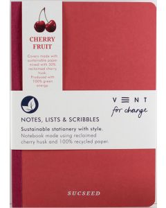 Vent for Change - A5 Notebook Cherry Husk - 6 x 234g