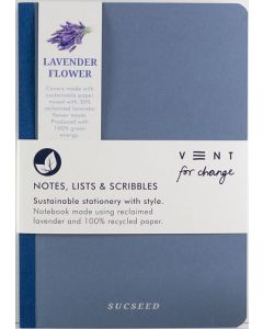 Vent for Change - A5 Notebook Lavender - 6 x 234g