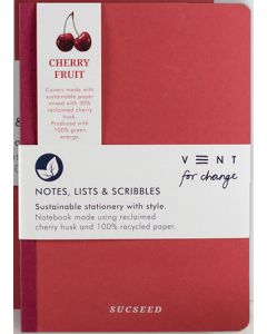Vent for Change - A6 Notebook Cherry Husk - 6 x 111g