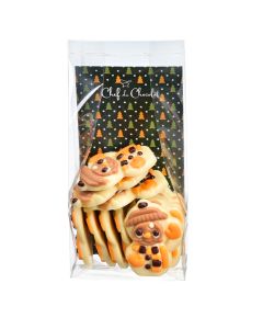 Chef du Chocolat - 12 Piece Snowman White Chocolate Bag - 12 x 150g