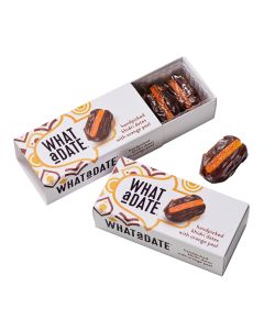 What a Date® - Organic Dates with Orange Peel Snackpack - 12 x 50g