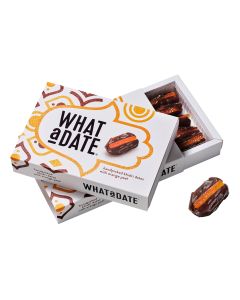 What a Date® - Organic Dates with Orange Peel Large Pack - 10 x 200g