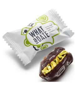 What a Date® - Organic Individual Dates with Pistachio - 60 x 12.5g