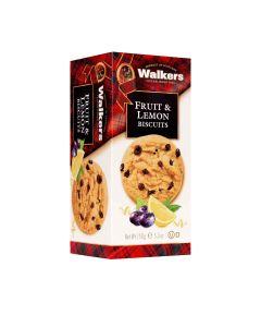 Walkers Shortbread - Carton Fruit & Lemon Biscuits - 12 x 150g