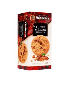 Walkers Shortbread - Carton Toffee & Pecan Biscuits - 12 x 150g