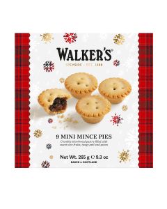 Walkers Shortbread - 9 Luxury Mini Mince Pies - 12 x 265g