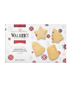 Walkers Shortbread - Shortbread Festive Shapes - 12 x 350g