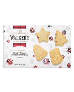 Walker's Shortbread - Large Shortbread Festive Shapes - 12 x 350g