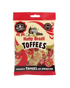 Walkers Nonsuch - Nutty Brazil Toffees - 12 x 150g