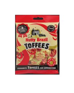 Walkers Nonsuch Limited - Nutty Brazil Toffees - 12 x 150g