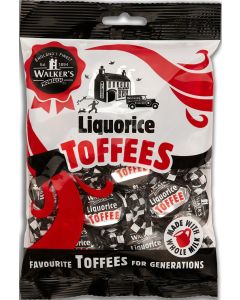Walkers Nonsuch Limited - Liquorice Toffees - 12 x 150g