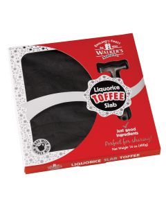 Walkers Nonsuch - Liquorice Slab - 10 x 400g
