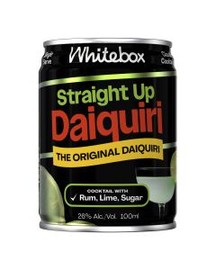 Whitebox Cocktails - Straight Up Daiquiri Single Can - 12 x 100ml