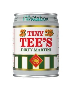 Whitebox Cocktails - Tiny Tee's Dirty Martini Single Can - 12 x 100ml