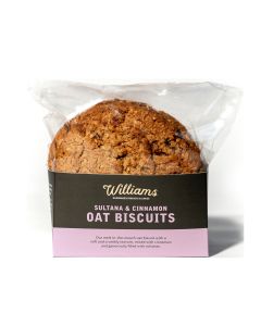 Williams Handbaked - Sultana & Cinnamon Oat Biscuits - 15 x 300g