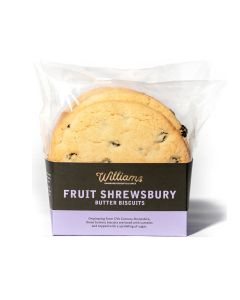 Williams Handbaked - Fruit Shrewsbury Butter Biscuits - 15 x 300g