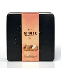 Williams Handbaked - Ginger Collection Biscuit Tin - 6 x 580g