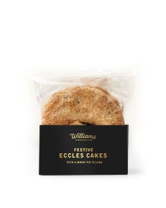 Williams Handbaked - Festive Eccles Cakes with Mince Pie Filling - 15 x 300g