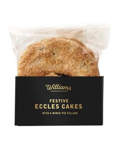 Williams Handbaked - Festive Eccles Cakes with Mince Pie Filling - 15 x 300g