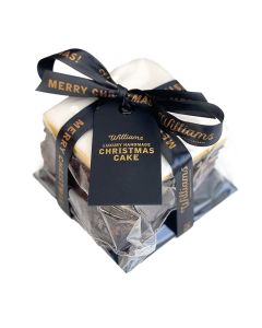 Williams Handbaked - Small Luxury Handmade Christmas Cake - 12 x 380g