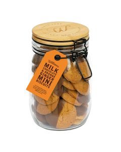 Williams Handbaked - Milk Chocolate & Orange Ginger Mini Biscuit Jar - 6 x 300g