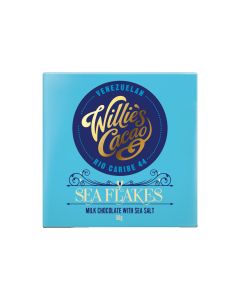 Willie's Cacao - Sea Flake; Milk Chocolate with Sea Salt - 12 x 50g