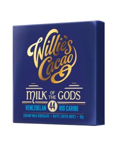 Willie's Cacao - Milk of the Gods; Rio Caribe 44% Creamy Milk Chocolate - 12 x 50g