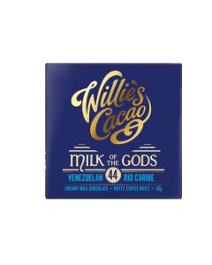 Willie's Cacao - Milk of the Gods; Rio Caribe 44% Creamy Milk Chocolate - 12 x 50g
