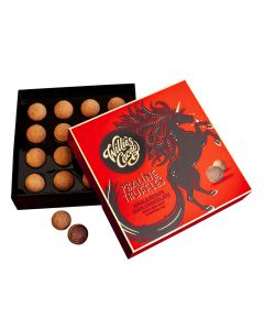 Willie's Cacao - Single Estate Dark Chocolate with Sea Salt Praline Truffles  - 6 x 110g