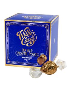 Willie's Cacao - Sea Salt Caramel Milk Chocolate Pearls - 6 x 150g
