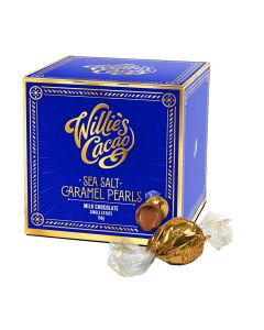 Willie's Cacao - Sea Salt Caramel Milk chocolate Pearls - 6 x 150g