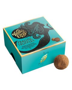 Willie's Cacao - Pralines Truffles Milk with Sea Salt - 8 x 35g