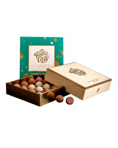 Willie's Cacao - Pink, Milk & Dark Champagne Truffle Selection - 6 x 242g