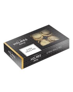 Holmes Bakery - 8 Traditional Mini Mince Pies - 12 x 200g