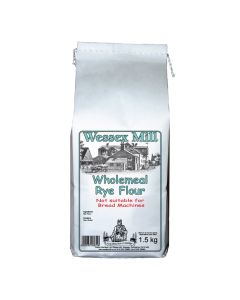 Wessex Mill - Wholemeal Rye Flour - 5 x 1.5kg