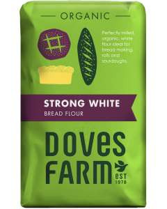 Doves Farm - Organic Strong White Bread Flour - 5 x 1.5kg