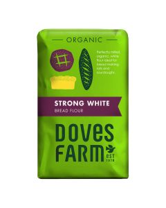 Doves Farm - Organic Strong White Bread Flour - 5 x 1.5kg