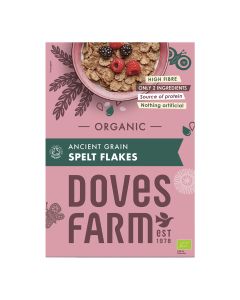 Doves Farm - Organic Ancient Grain Spelt Flakes - 6 x 375g
