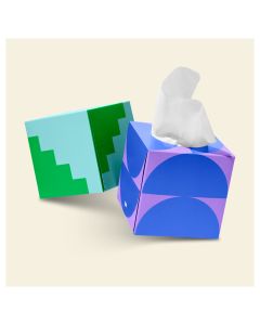 Who Gives a Crap - 100% Recycled Single Tissue Cube - 12 x Single Cubes