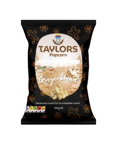 Taylors Snacks Ltd - Taylors - Gingerbread Popcorn - 8 x 155g