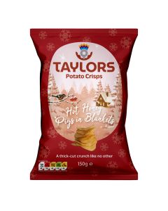 Taylors - Hot Honey Pigs in Blankets Crisps - 8 x 150g