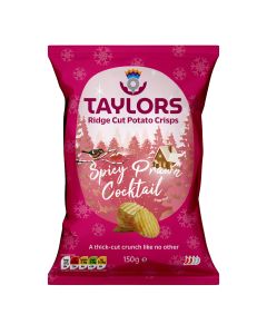 Taylors - Spicy Prawn Cocktail Crisps - 8 x 150g