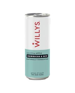 Willys ACV - Sparkling Apple, Kombucha & ACV Drink - 12 x 250ml