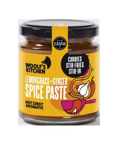 Woolf's Kitchen - Lemongrass & Ginger Spice Paste - 6 x 190g